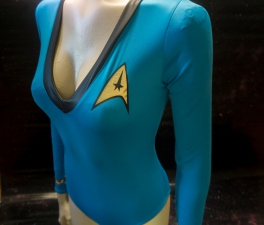 Sexy TOS Sciense Blue costume Star Trek