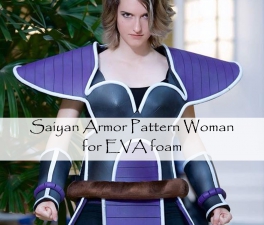 Saiyan Armor Woman Template