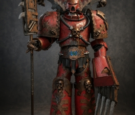 Full Warhammer 40K Chaos Space Marine Costume