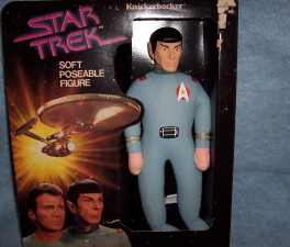 1979 Star Trek- Mr. Spock Soft Poseable Figure by Knickerbocker